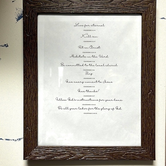 Other - Verses for Christian living